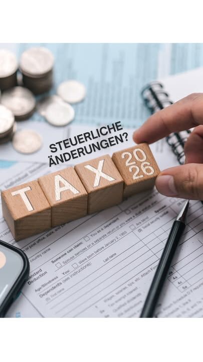 Steuerliche Änderungen für 2026? Wir geben dir einen Ausblick.

🔽 Reel ansehen und auf dem Laufenden bleiben.
➡️ Folge @bernhart.steuerberatung für alle wichtigen Updates!

#steuerberatungbernhart #steuern2026 #steuerrecht #steuerupdates